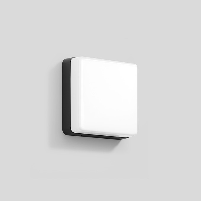 Bega Wandleuchte, FÜR den innen- & außenbereich, grafit 3000 K