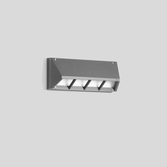 Bega Wandleuchte, silber · 3000 K · 4000 K