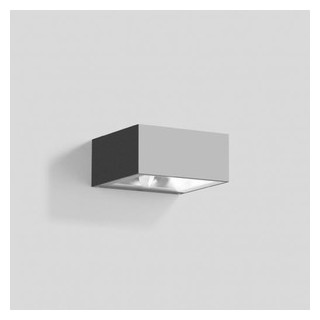 Bega Wandopbouw zilver armatuur led 3000K 21,2W 3030LM 105MM ip65 22392a