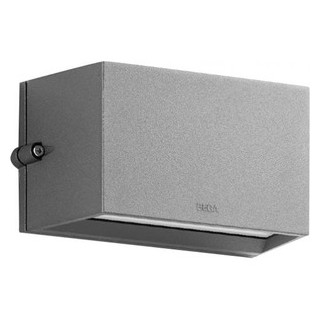 Bega Wandopbouw zilver armatuur led 4000K 10W 496LM 110MM ip65