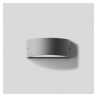 Bega Wandopbouw zilver armatuur led 4000K 14,2W 917LM 185MM ip65