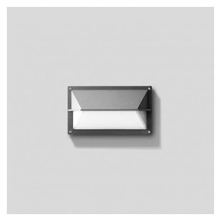 Bega Wandopbouw zilver armatuur led 4000K 6,9W 351LM 160MM ip65