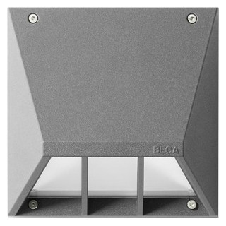 Bega Wandopbouw zilver armatuur led 4000K 9,4W 662LM 160MM ip65