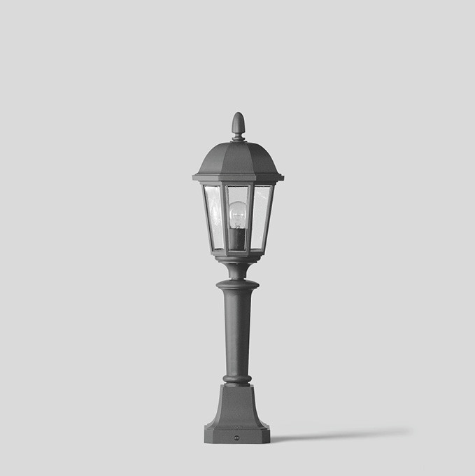 Bega Zuilarmatuur »brügge«, grafiet 3000 K