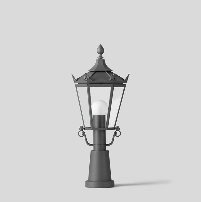 Bega Zuilarmatuur, grafiet 3000 K