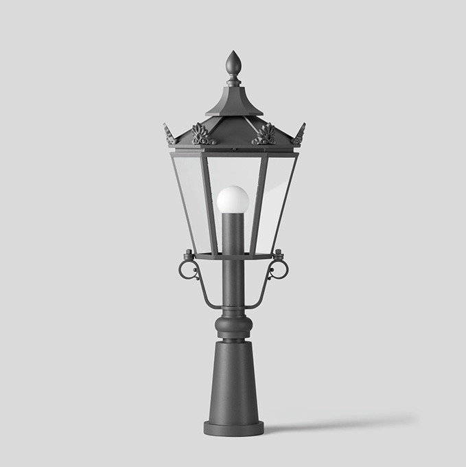 Bega Zuilarmatuur, grafiet 3000 K