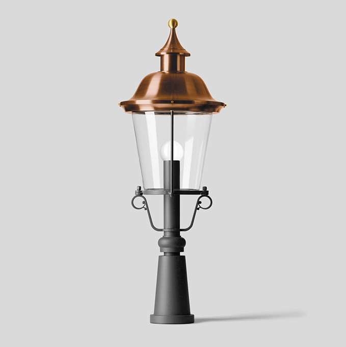 Bega Zuilarmatuur, grafiet 3000 K