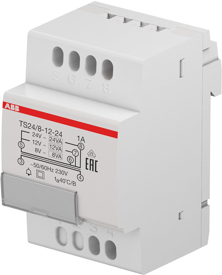 ABB Componenten System pro M compact Beltrafo 4-8-12V, 30va