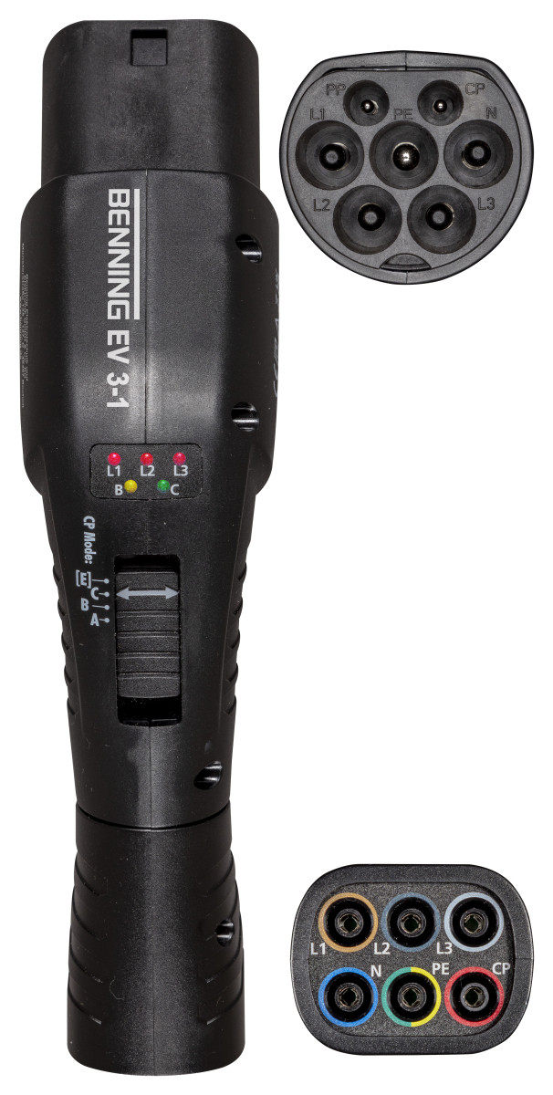 Benning Onderdelen voor meet en regelinstru Ev 3-1 laadstation tester en meetadapter