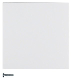 Hager Berker Berker Berker.net, KNX-RF drukknop 1-voudig, S/B pwit mat