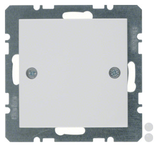 Hager Berker Berker Blindplaat met centraalstuk en schroefbevestiging berker S.1/B.3/B.7 G