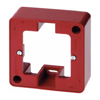 Hager Berker Q.1/Arsys opbouwbak 1-voudig rood glanzend