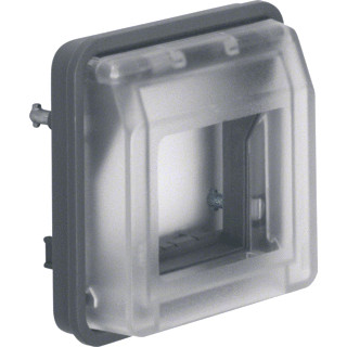 Berker Systo multimedia-adapter W.1 grijs