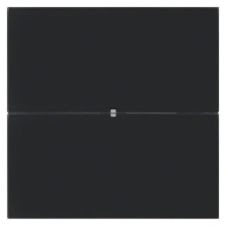 Hager Berker Berker Tastsensor 2V comfort, B.iq glas zwart