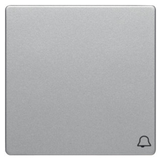 Berker Q.1/Q.3 enkele wip aan-/uit-schakelaar aluminium