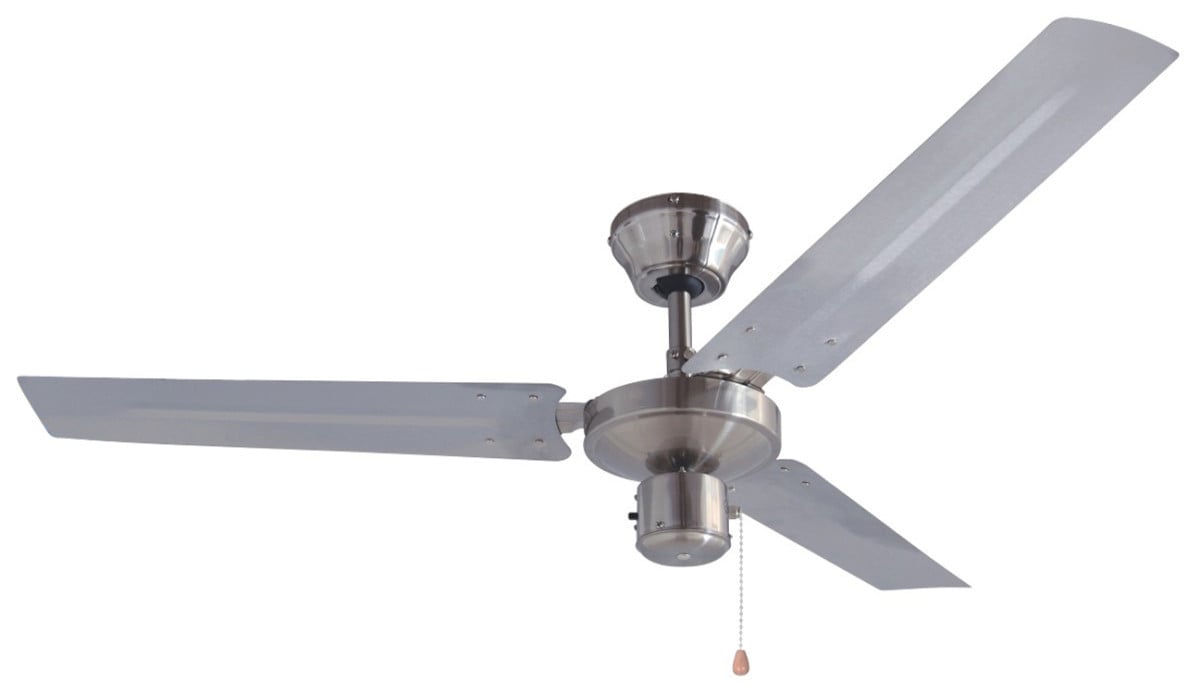 BESTRON Plafondventilator, 120CM, geborsteld
