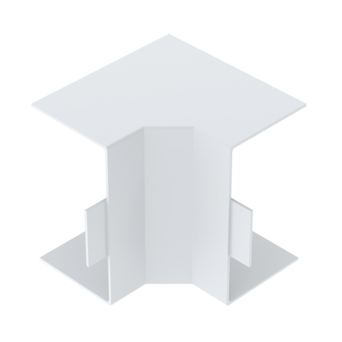 Binnenhoek Axis maxi 65x110 9010 130x110x130 polycarbonaat/acrylnitrie
