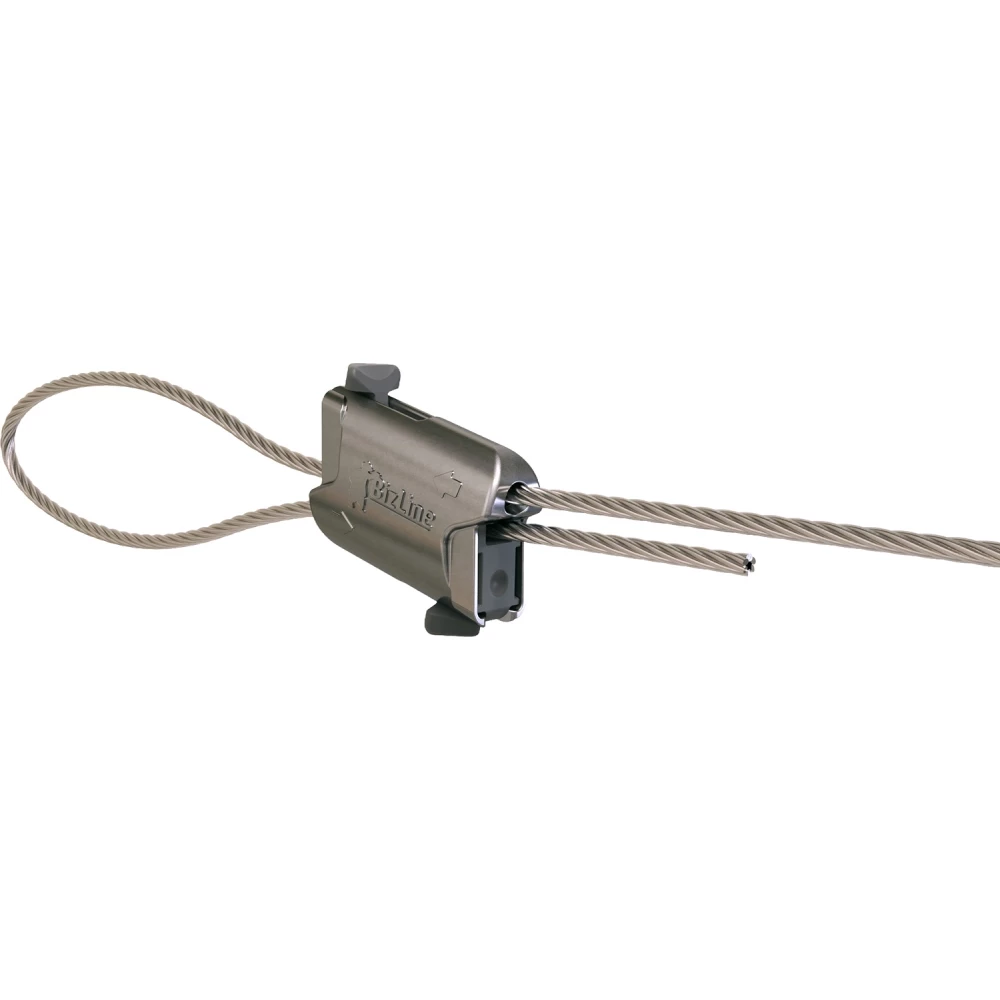 Bizline Kit ophangslot Ø 1,5-2,5 MM met geïntegreerd ontgrendelsysteem (X 25) + 50 M X Ø1.5 MM staaldraad