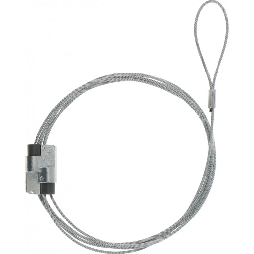 Bizline Ophangvergrendeling staalkabel + vergrendeling (X4) Ø1.5MM 35KG met lus