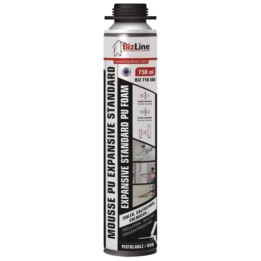 Bizline Pu schuim 750 ML pistoolschuim