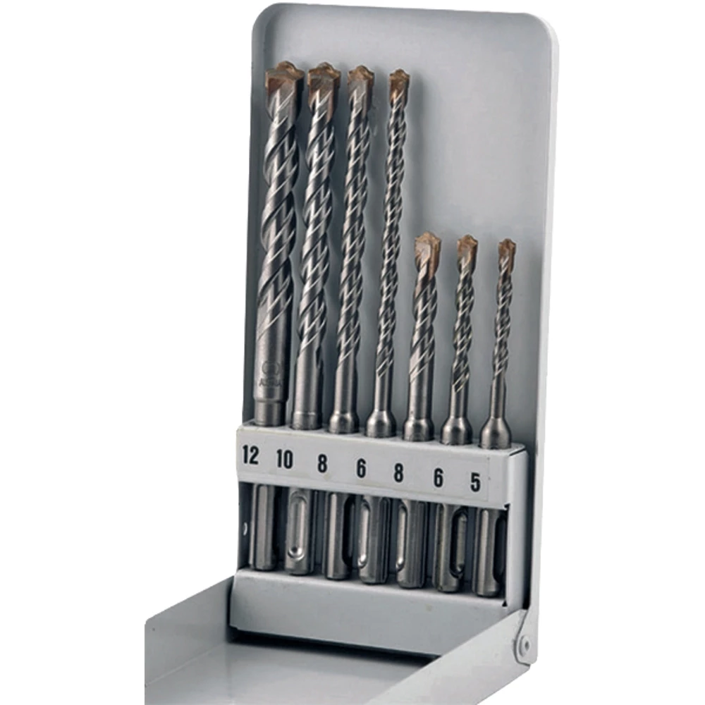 Bizline SDS-boren 2 snijkanten set van 7 stuks &oslash; 5 TM 12 MM