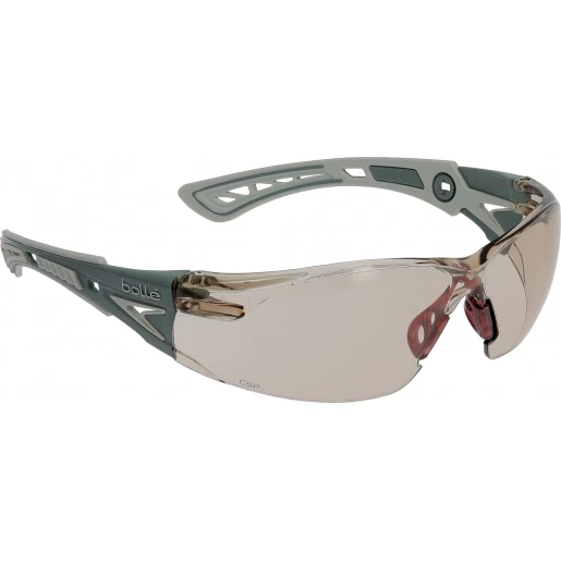 Bizline Veiligheidsbril rush + tegen blauw licht PC anticondens 732373
