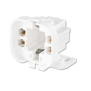 BJB 26.745 ST/G lamph. G24-Q2 4P TCD TCT schroefbevestiging horizontaal