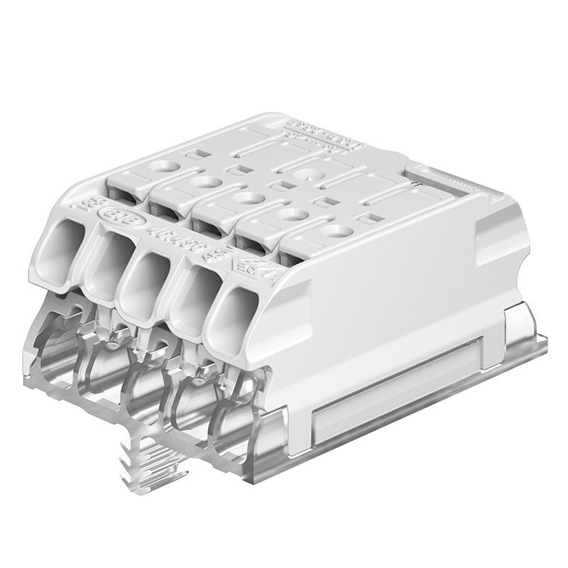 BJB 46.456 Verbindingsklem 5P compact profile groove