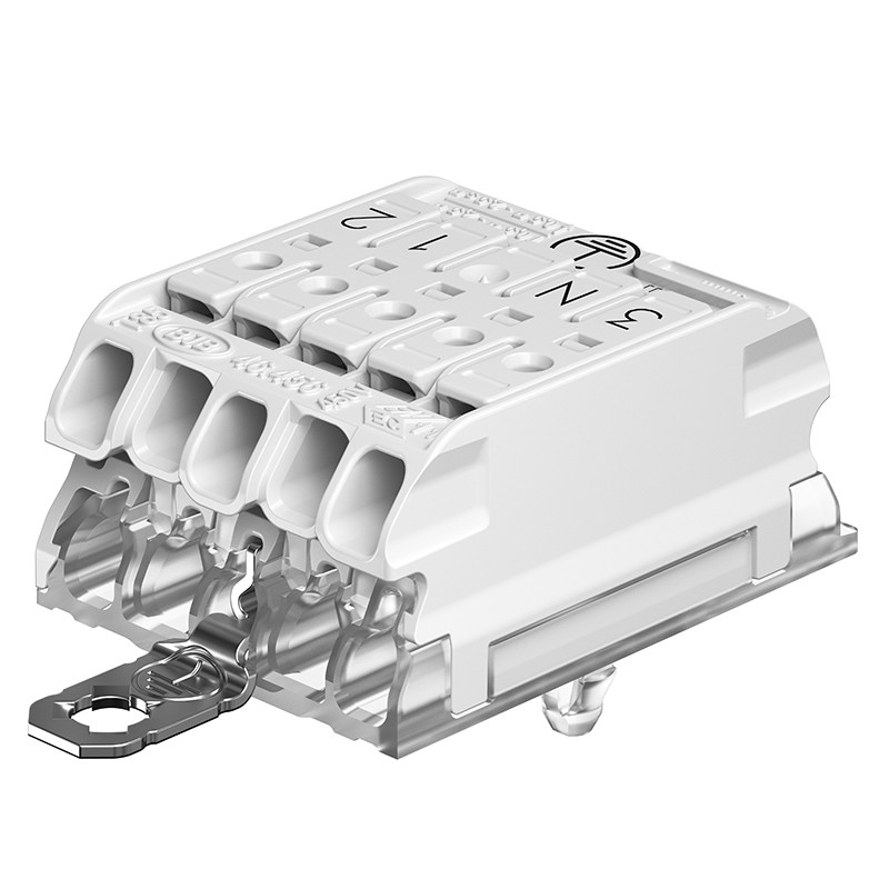 BJB 46.456 Verbindingsklem 5P compact screw fix 3-N-es-1-2 eb