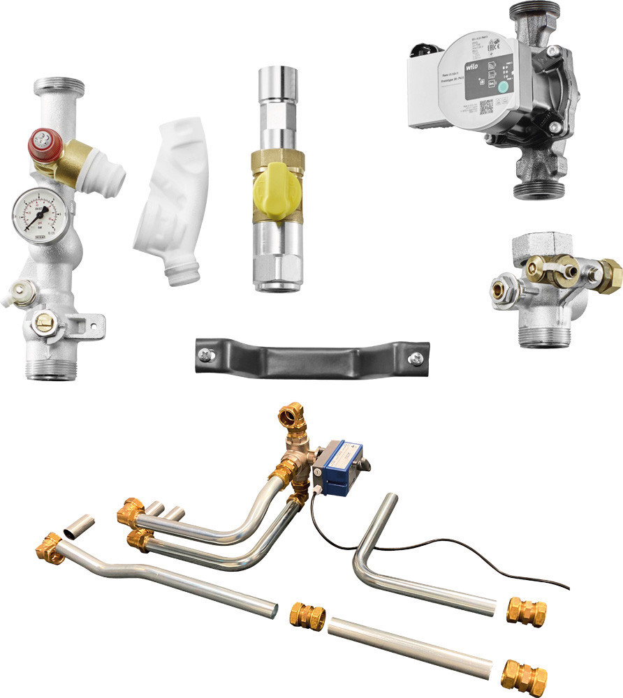 Bosch Aansluitgroep (pomp) 45-70 KW 3bar