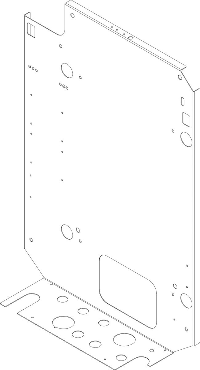 Bosch BEVESTIGINGSPLAAT 24KW