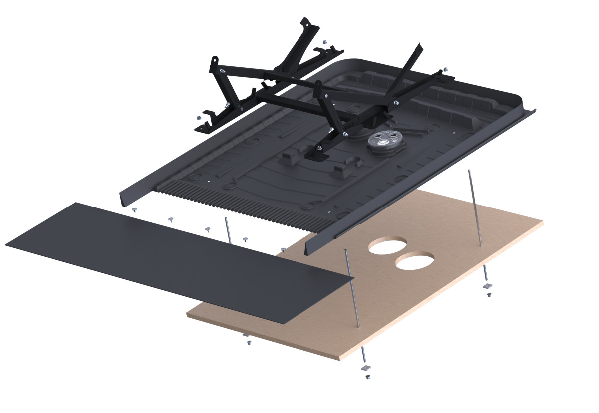 Bosch Cs5800i Awr 7 or-S frame en dakplaat