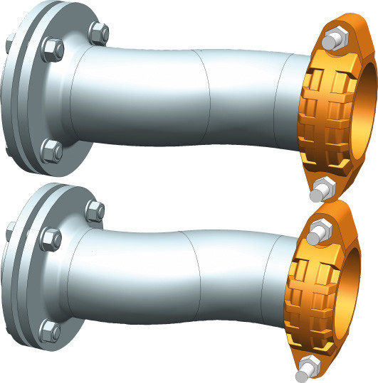 Bosch Flens Connection 4" incl. koppeling