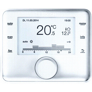Bosch KLOKTHERMOSTAAT CR400