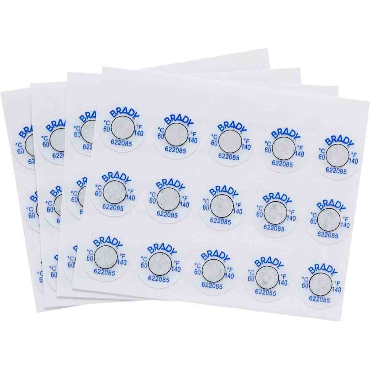 Brady B46DA174A821 Temperatuurindicatielabels 1 niveau