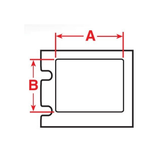 Brady B30-Serie rechthoekige eprep-labels