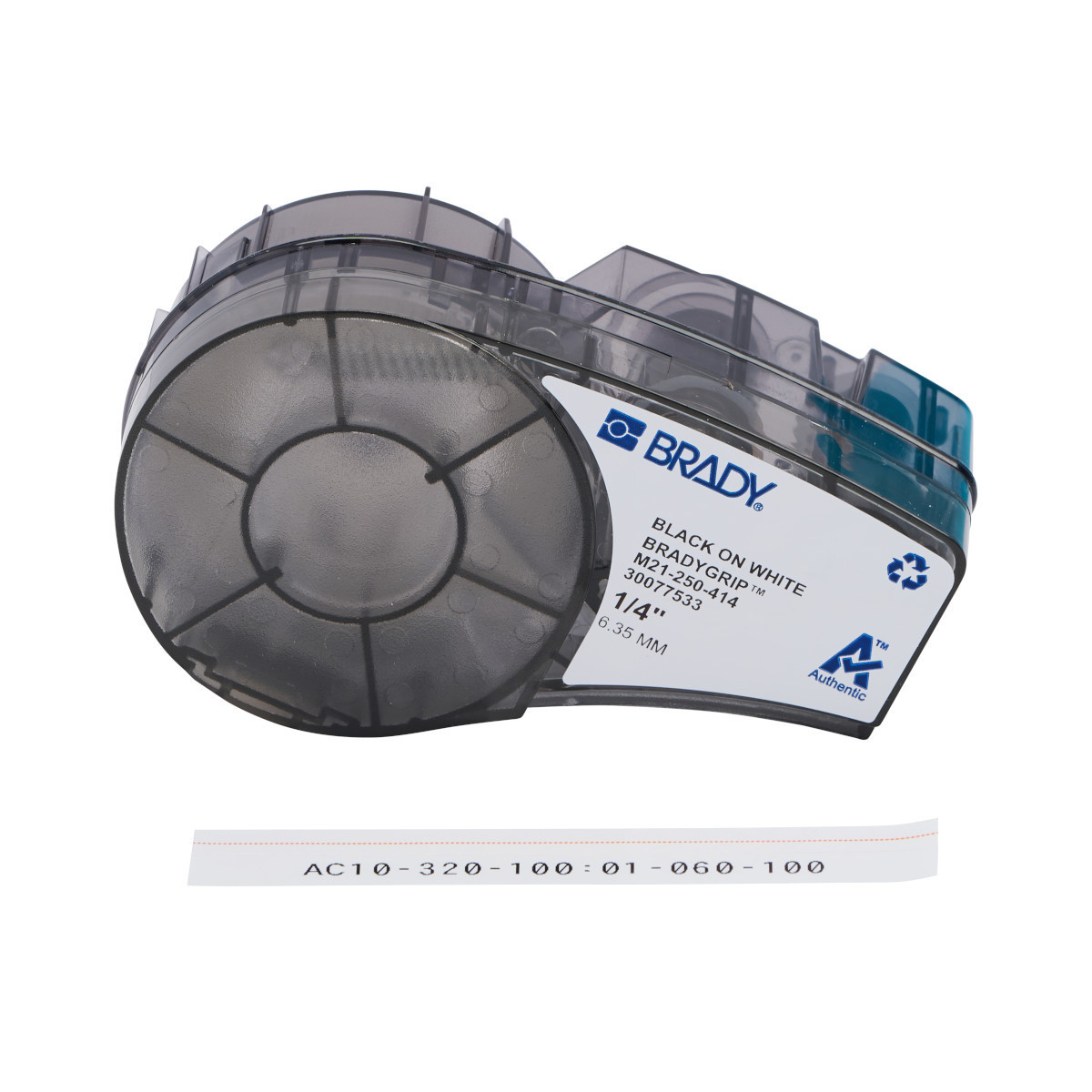 Brady B25NB012E812B05 grip Bedrukbaar klitmateriaal voor M211; M210; BMP21-plus; BMP21-