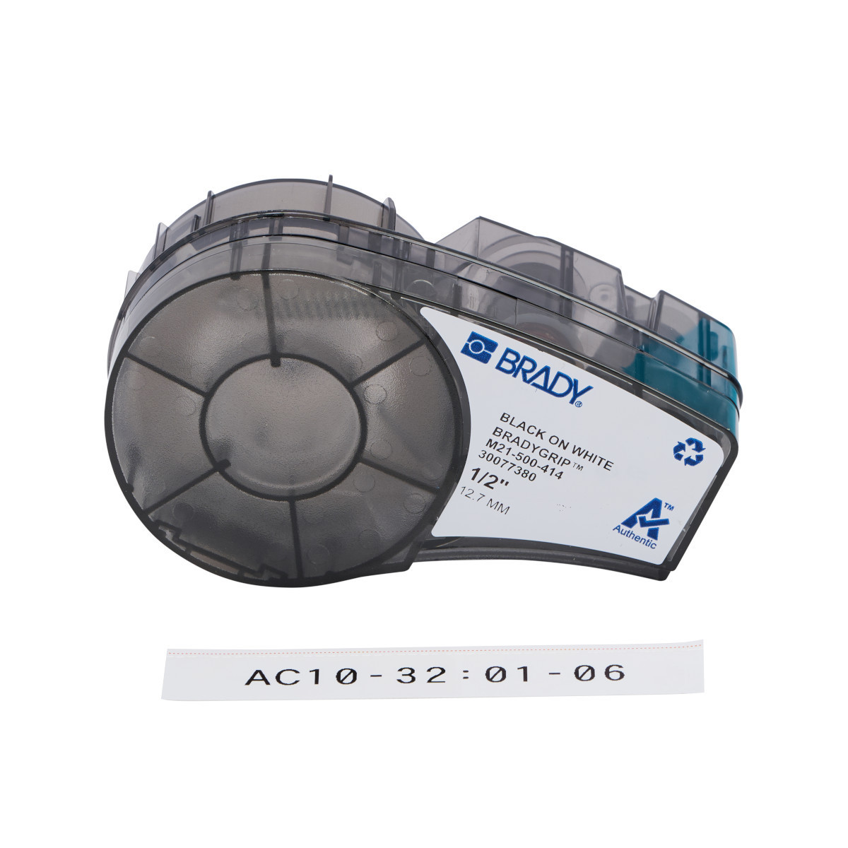 Brady B25NB012E812B05 grip Bedrukbaar klitmateriaal voor M211; M210; BMP21-plus; BMP21-