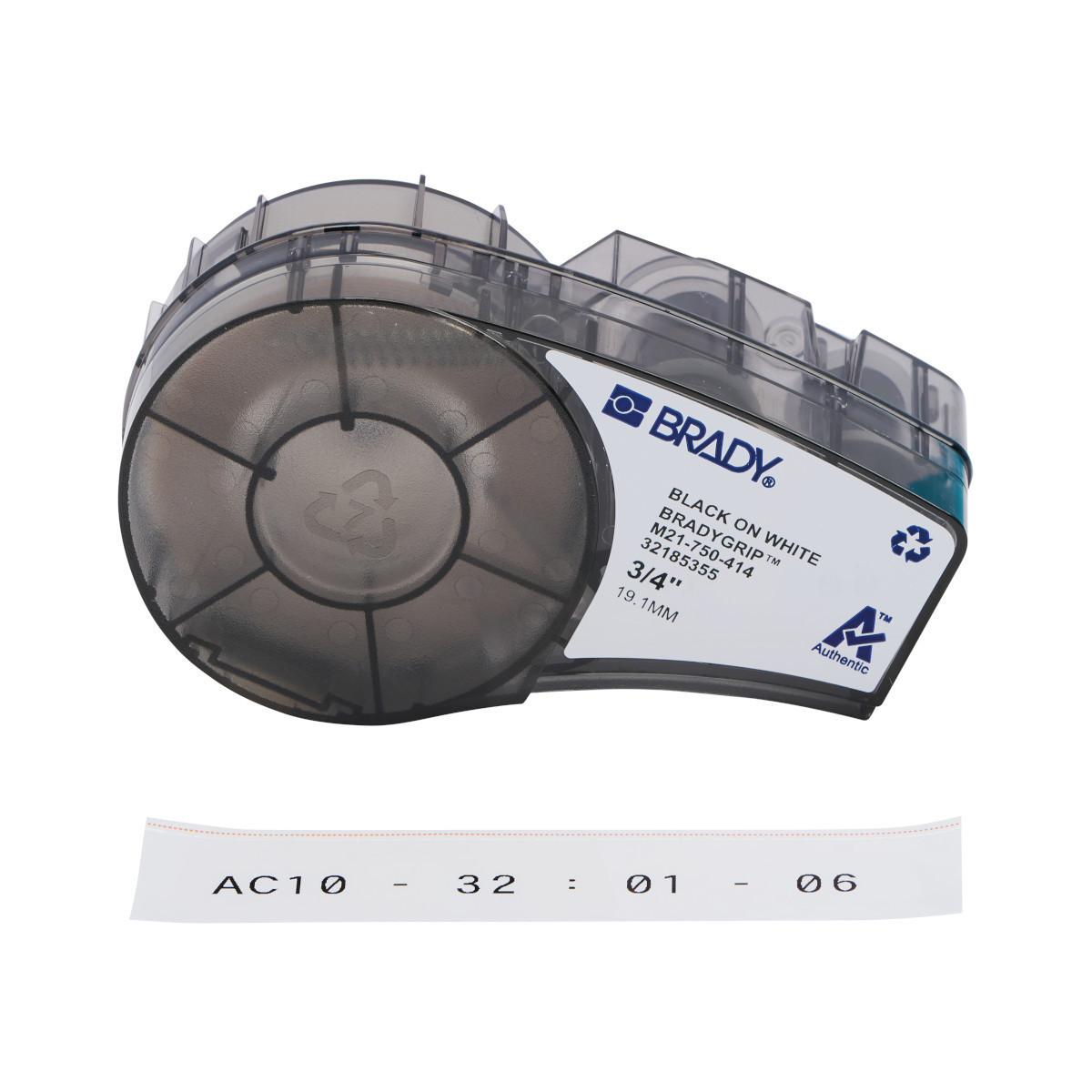 Brady B25NB012E812B05 grip Bedrukbaar klitmateriaal voor M211; M210; BMP21-plus; BMP21-