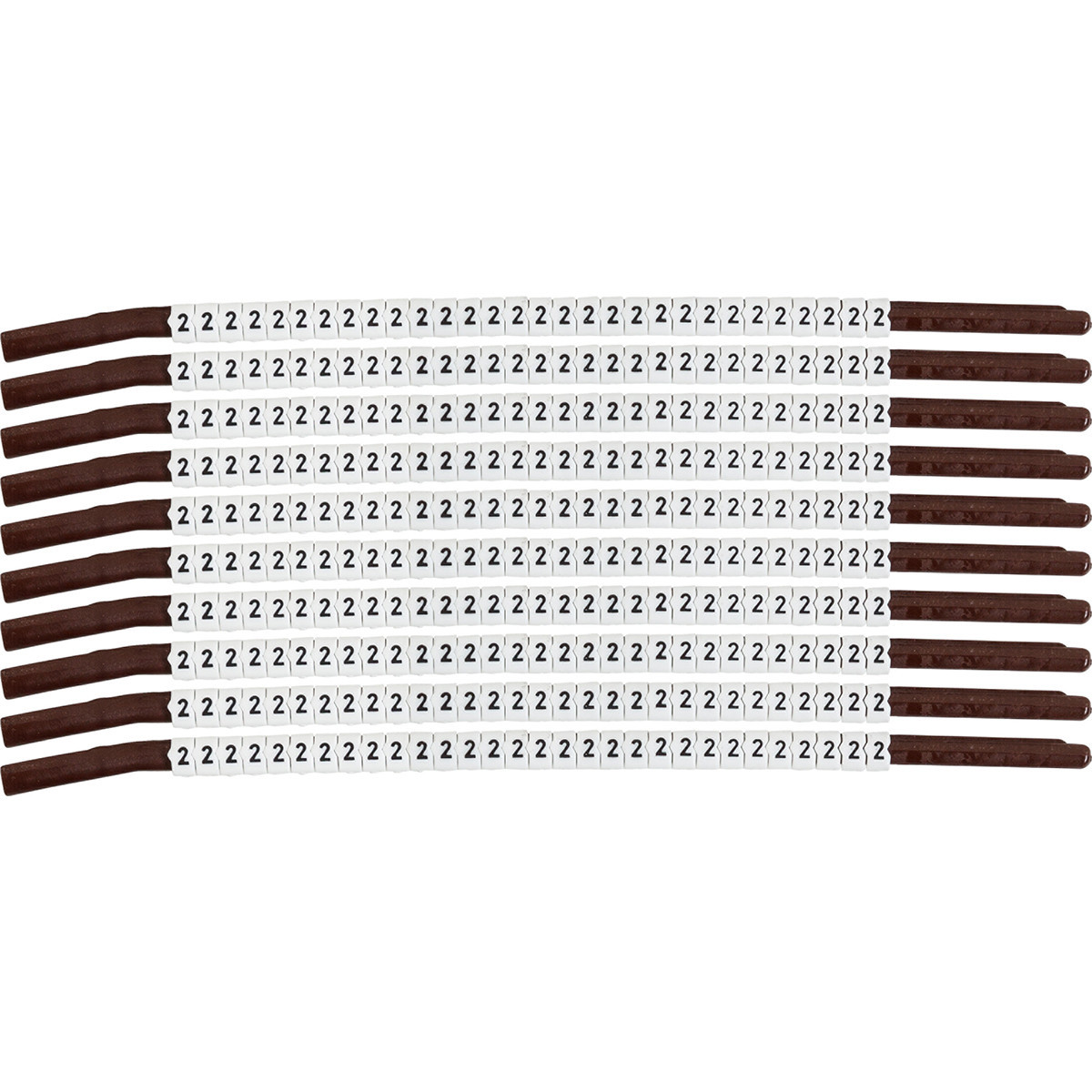 Brady B26CA131A643B29 Clipsleeve-Draadmerkers maat 15