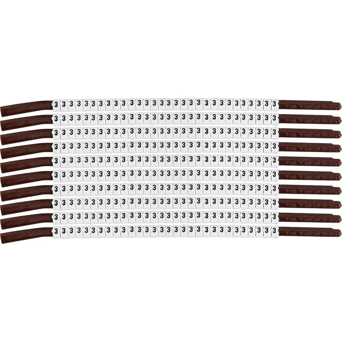 Brady B26CA131A643B29 Clipsleeve-Draadmerkers maat 15