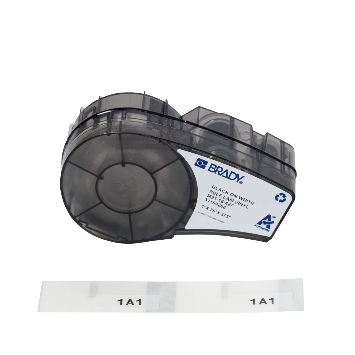 Brady B28CA140A710B05 Zelflaminerende Vinyllabels voor M210 en M211 draagbare labelprinters