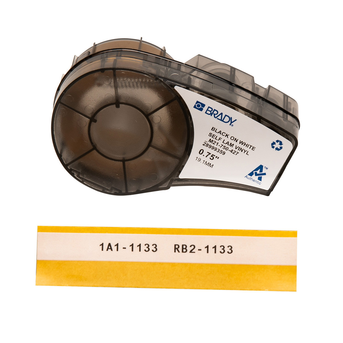 Brady B28CA140A710B05 Zelflaminerende Vinyltape voor M211; M210; BMP21-plus; BMP21-lab; BMP2