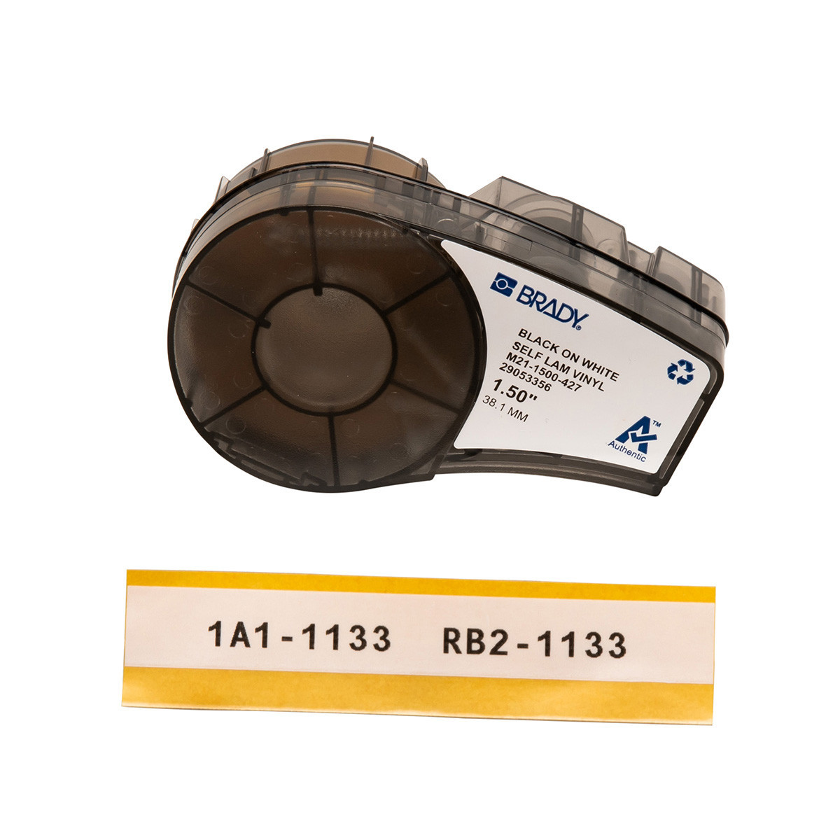 Brady B28CA140A710B05 Zelflaminerende Vinyltape voor M211; M210; BMP21-plus; BMP21-lab; BMP2
