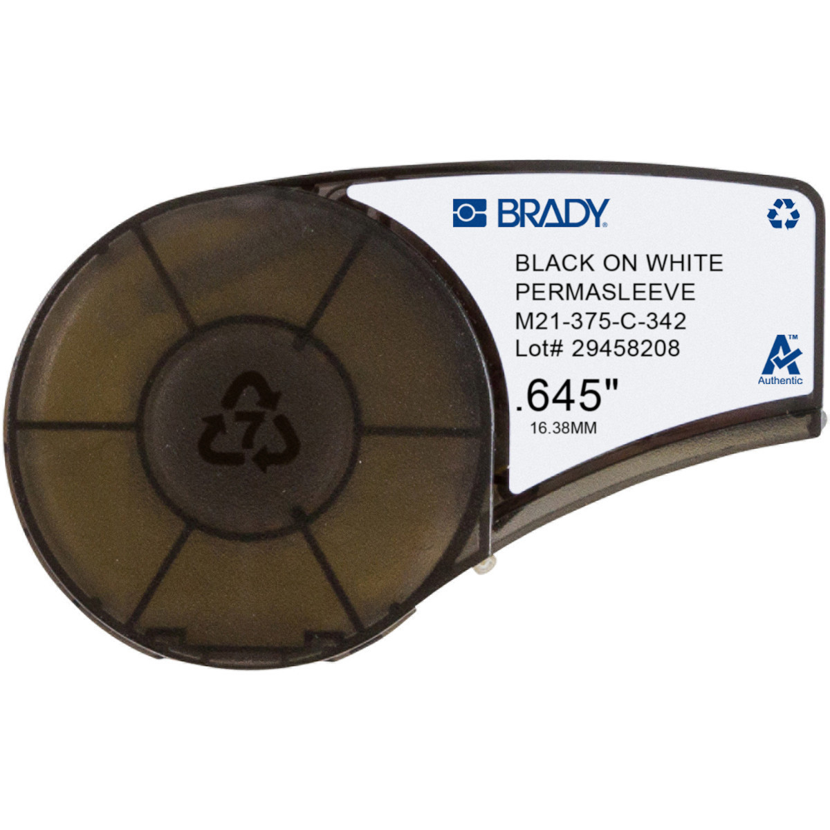 Brady B29CA144A743B05 M211 En M210 permasleeve polyolefin krimpkousen voor draadmarkering