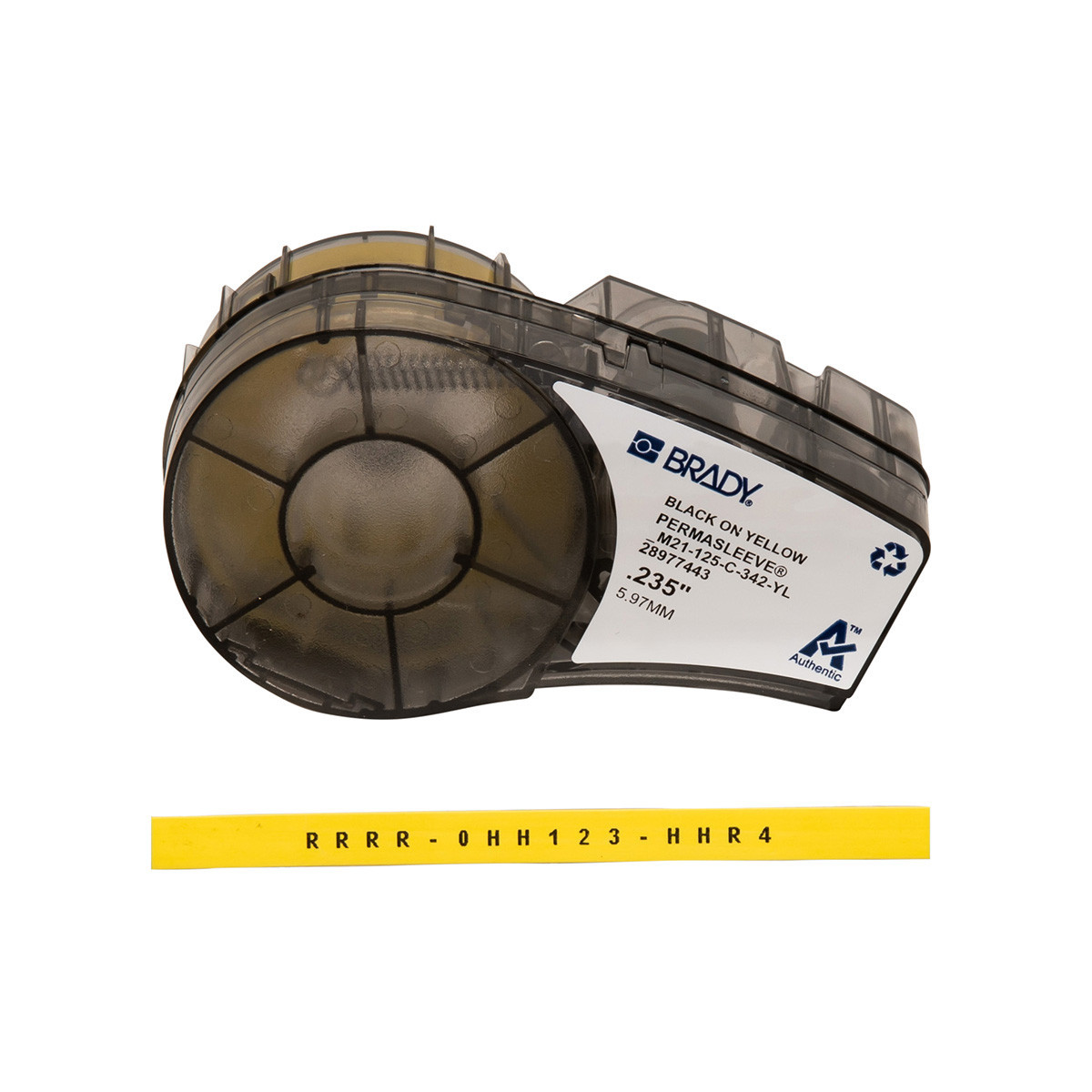 Brady B29CA144A743B05 Permasleeve Hittekrimpende polyolefin krimpkous voor M211; M210; BMP21