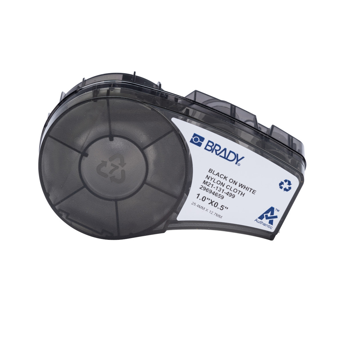 Brady B41EA188A976B05 Labels Uit nylonweefsel voor M210 en M211 draagbare labelprinters