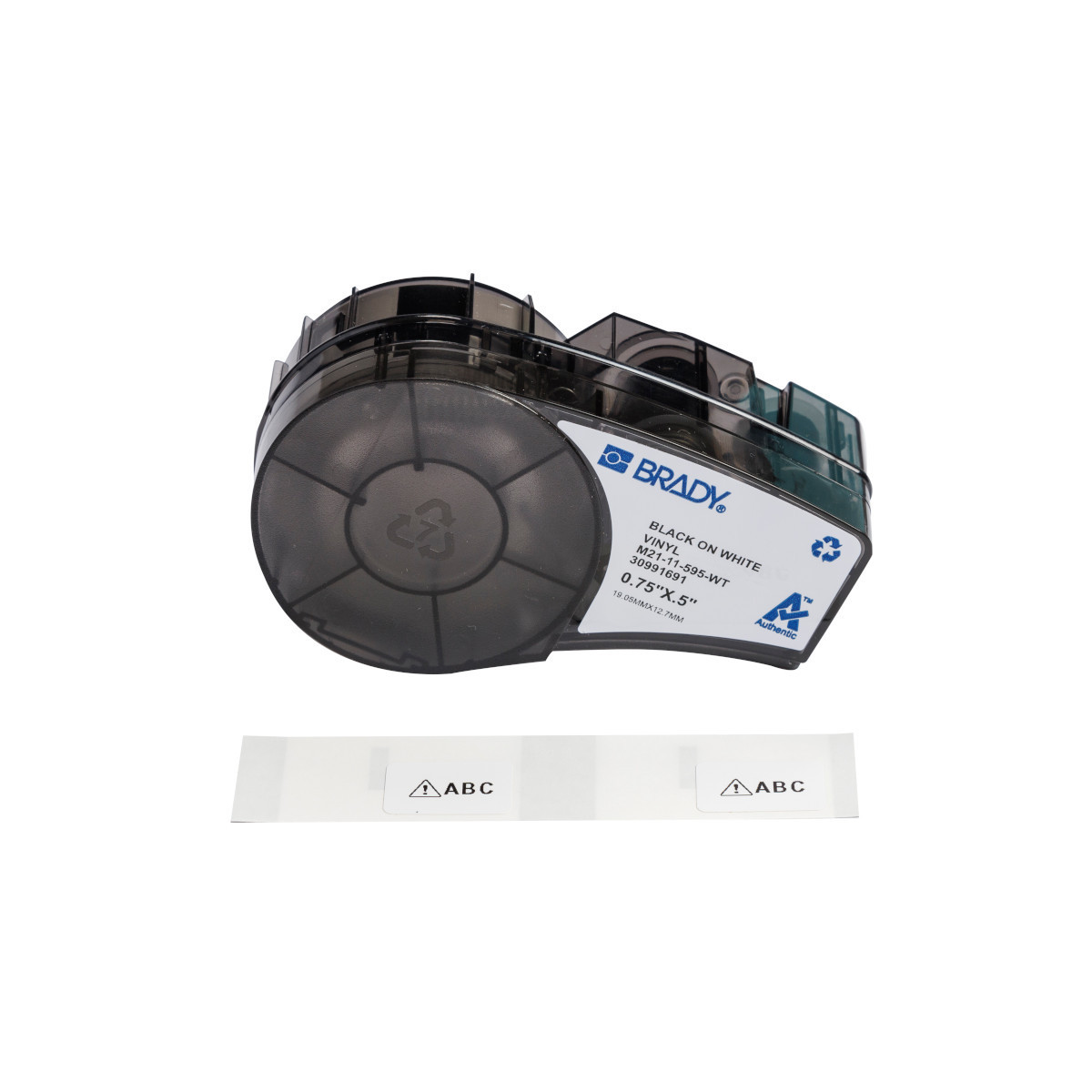 Brady B41EA188A976B05 M210 M211 vinyllabels voor alle weersomstandigheden 12,70 X 19,05 MM