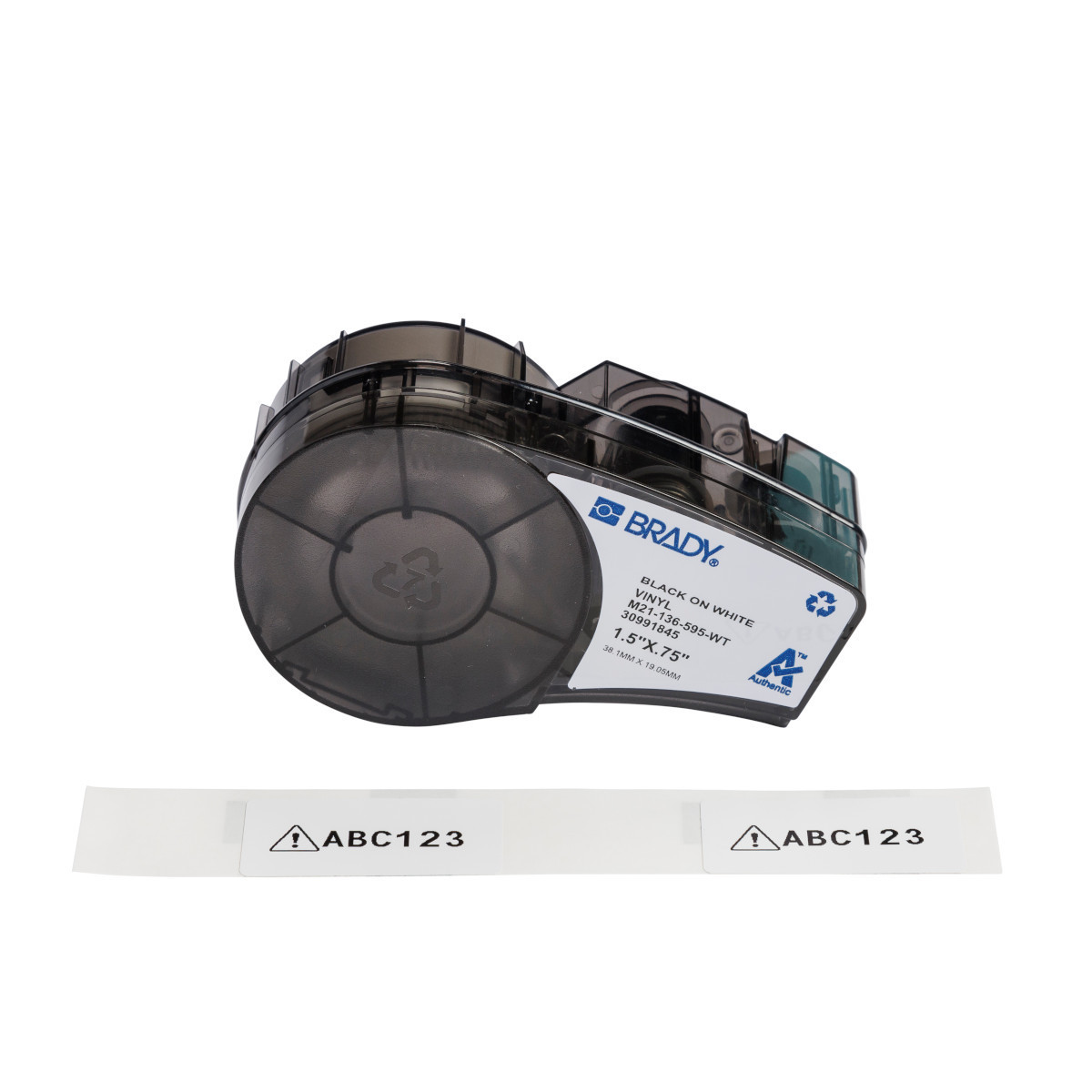 Brady B41EA188A976B05 M210 M211 vinyllabels voor alle weersomstandigheden 19,05 X 38,10 MM