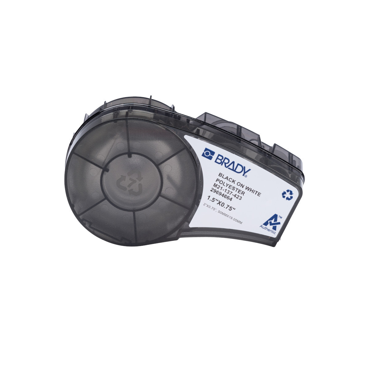 Brady B41EA188A976B05 Polyestertape Voor M210 en M211 draagbare labelprinters